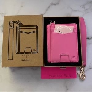 Andar - The Denner wallet - Wednesday (Pink)